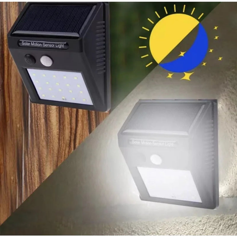 Luminária Solar LED com Sensor