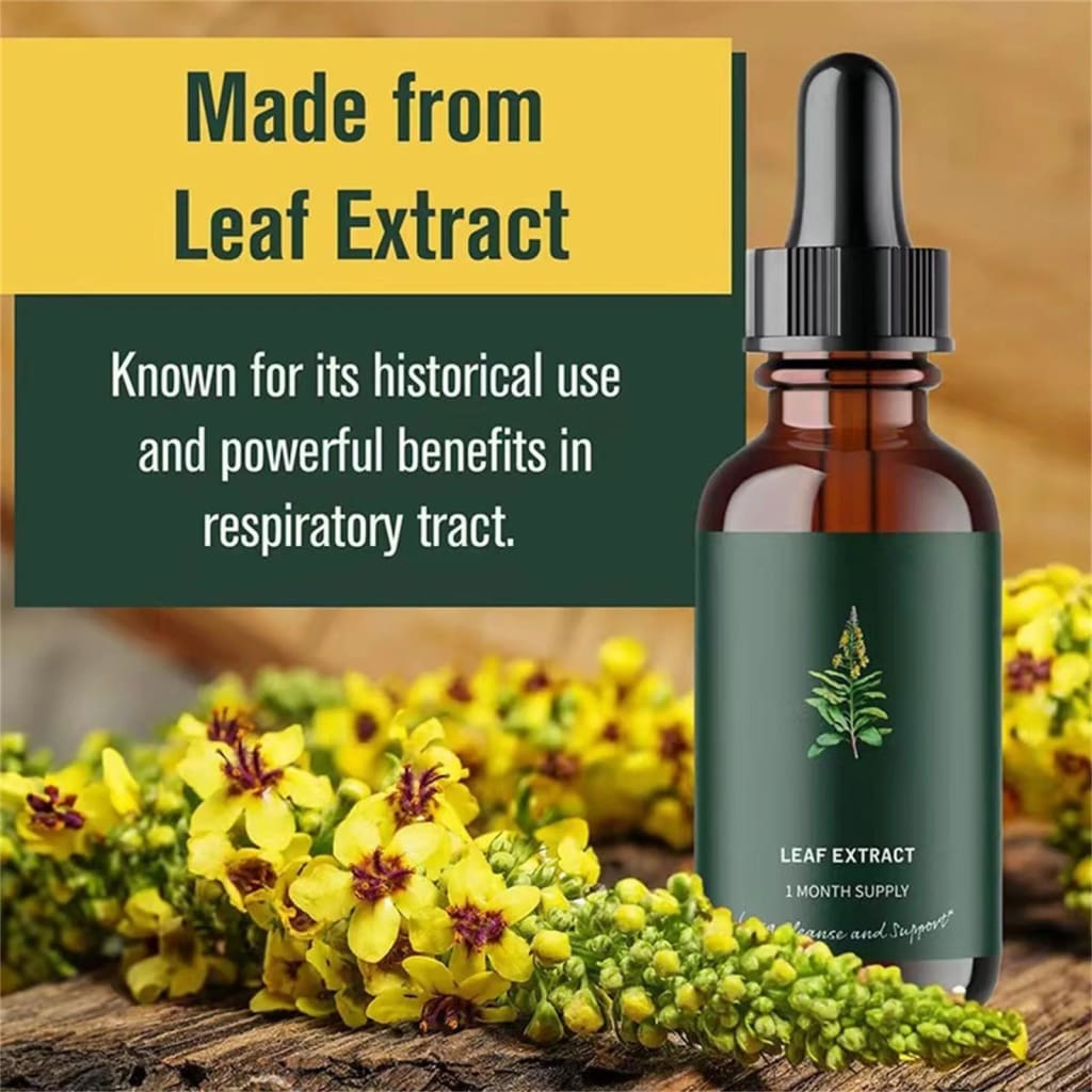 Respiratory Relief within weeks (Organic Mullein Leaf)